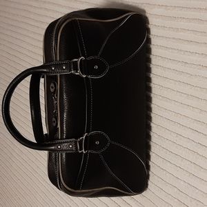 Leather satchel